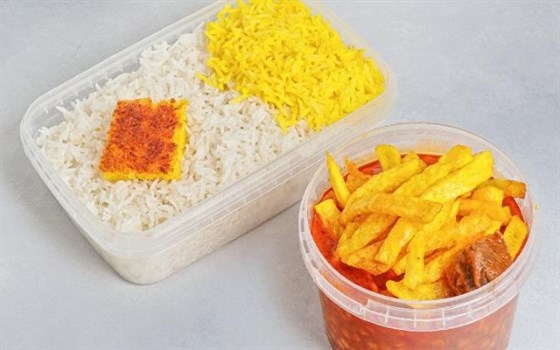 چلو خورشت قیمه